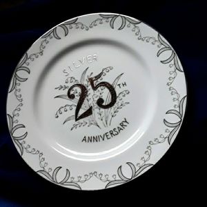 Anniversary plate